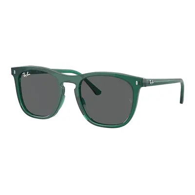 Ray-Ban Sunglasses Unisex Rb2210 - Transparent Green Frame Grey Lenses 53-21