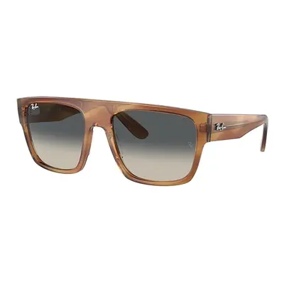 Ray-Ban Sunglasses Unisex Drifter - Striped Brown Frame Grey Lenses 57-20