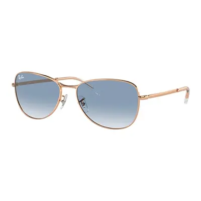 Ray-Ban Sunglasses Unisex Rb3733 - Rose Gold Frame Blue Lenses 59-17