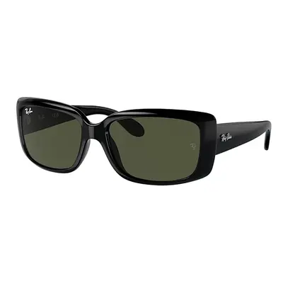 Ray-Ban Sunglasses Woman Rb4389 - Black Frame Green Lenses 58-17