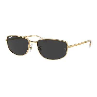 Ray-Ban Sunglasses Unisex Rb3732 - Arista Gold Frame Black Lenses Polarized 59-18