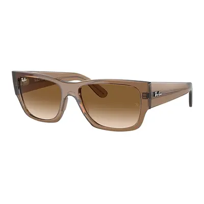 Ray-Ban Sunglasses Unisex Carlos - Transparent Light Brown Frame Brown Lenses 56-18