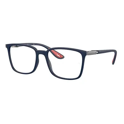 Ray-Ban Eyeglasses Unisex Rb7240m Optics Scuderia Ferrari Collection - Blue Frame Clear Lenses P