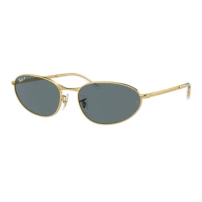 Ray-Ban Sunglasses Unisex Rb3734 - Arista Gold Frame Blue Lenses Polarized 59-18