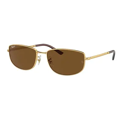 Ray-Ban Sunglasses Unisex Rb3732 - Arista Gold Frame Brown Lenses Polarized 56-18