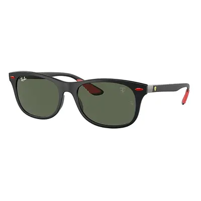 Ray-Ban Sunglasses Unisex Rb4607m Scuderia Ferrari Collection - Black Frame Green Lenses 55-17