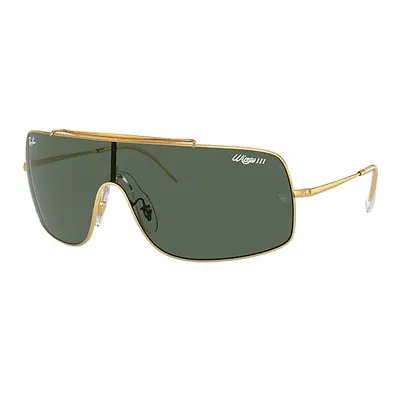 Ray-Ban Sunglasses Unisex Wings IIi - Arista Gold Frame Green Lenses 01-36