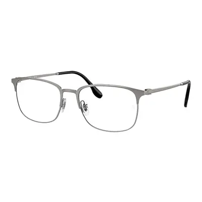 Ray-Ban Eyeglasses Unisex Rb6494 Optics - Gunmetal Frame Clear Lenses Polarized 54-18