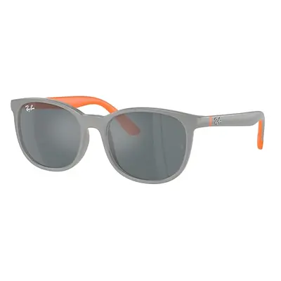 Ray-Ban Sunglasses Children Rb9079s Kids Bio-based - Grey On Orange Frame Grey Lenses 49-16