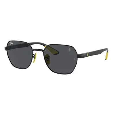 Ray-Ban Sunglasses Unisex Rb3794m Scuderia Ferrari Collection - Black Frame Grey Lenses 54-20