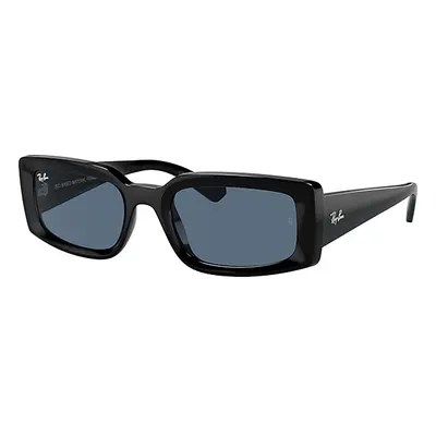 Ray-Ban Sunglasses Unisex Kiliane Bio-based - Black Frame Blue Lenses 54-21