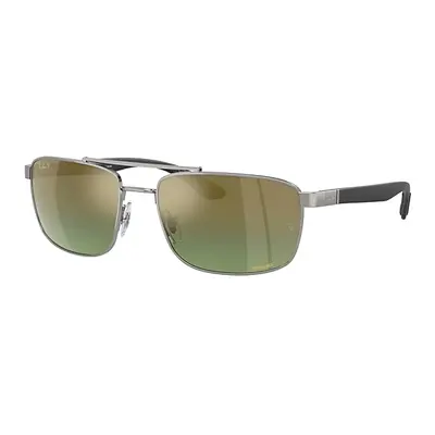 Ray-Ban Sunglasses Unisex Rb3737 Chromance - Black Frame Green Lenses Polarized 60-18