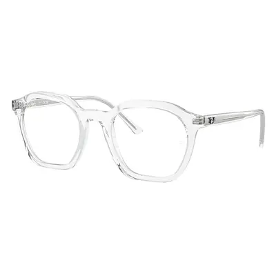 Ray-Ban Eyeglasses Unisex Alice Optics - Transparent Frame Clear Lenses Polarized 52-21