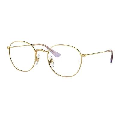 Ray-Ban Eyeglasses Children Rob Optics Kids - Arista Gold Frame Clear Lenses Polarized 48-19