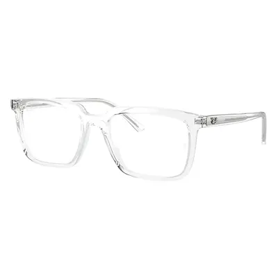 Ray-Ban Eyeglasses Unisex Alain Optics - Transparent Frame Clear Lenses Polarized 52-18