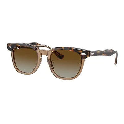 Ray-Ban Sunglasses Children Rb9098s Kids - Havana On Transparent Frame Brown Lenses Polarized 45