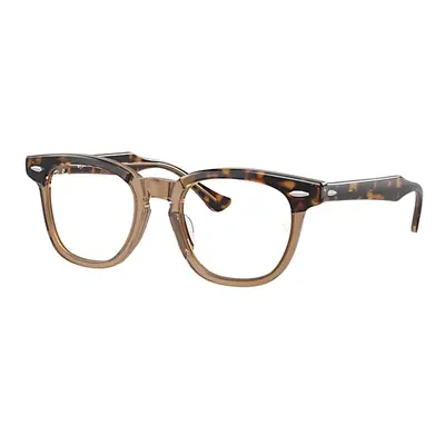 Ray-Ban Eyeglasses Children Rb9098v Optics Kids - Havana On Transparent Frame Clear Lenses Polar