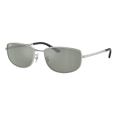 Ray-Ban Sunglasses Unisex Rb3732 - Silver Frame Green Lenses 59-18