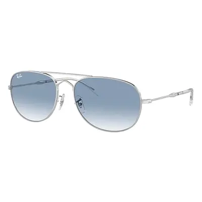 Ray-Ban Sunglasses Unisex Bain Bridge - Silver Frame Blue Lenses 57-17