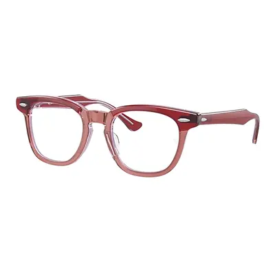 Ray-Ban Eyeglasses Children Rb9098v Optics Kids - Top Red & Orange & Light Purple Frame Clear Le