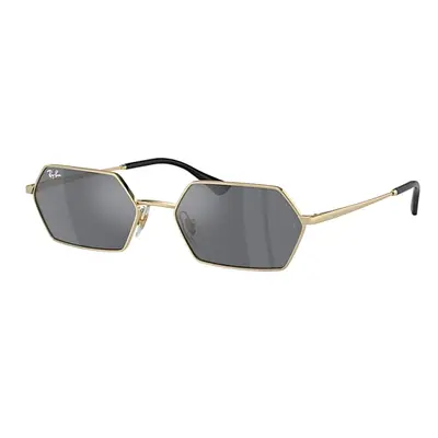 Ray-Ban Sunglasses Unisex Yevi Bio-based - Light Gold Frame Grey Lenses 58-18