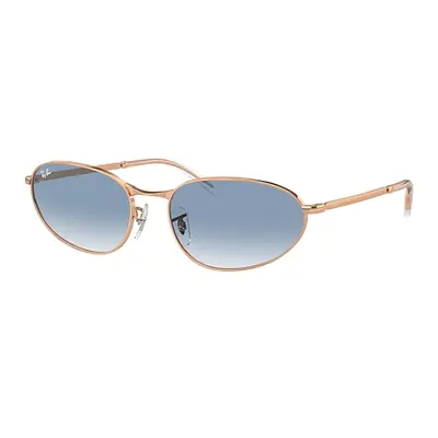 Ray-Ban Sunglasses Unisex Rb3734 - Rose Gold Frame Blue Lenses 56-18