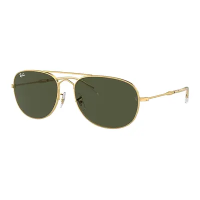 Ray-Ban Sunglasses Unisex Bain Bridge - Arista Gold Frame Green Lenses 60-17