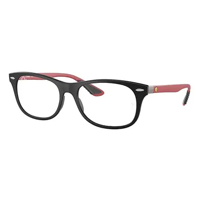 Ray-Ban Eyeglasses Unisex Rb7307m Optics Scuderia Ferrari Collection - Red Frame Clear Lenses Po