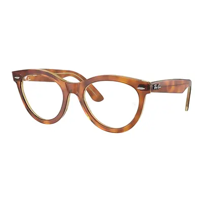 Ray-Ban Eyeglasses Unisex Wayfarer Way Optics Women's Day Limited - Havana On Transparent Light 