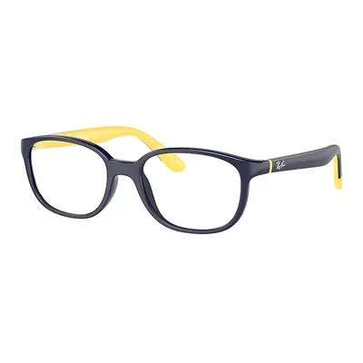 Ray-Ban Eyeglasses Children Rb1632 Optics Kids Bio-based - Dark Blue On Yellow Frame Clear Lense