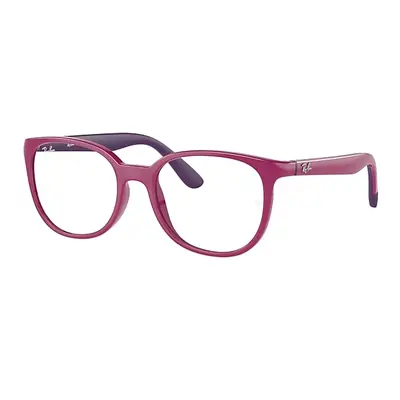 Ray-Ban Eyeglasses Children Rb1631 Optics Kids Bio-based - Fuchsia On Violet Frame Clear Lenses 