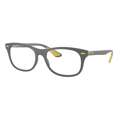 Ray-Ban Eyeglasses Unisex Rb7307m Optics Scuderia Ferrari Collection - Grey Frame Clear Lenses P