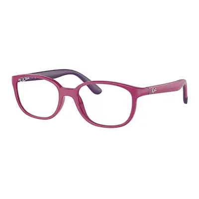 Ray-Ban Eyeglasses Children Rb1632 Optics Kids Bio-based - Fucsia On Violet Frame Clear Lenses 4