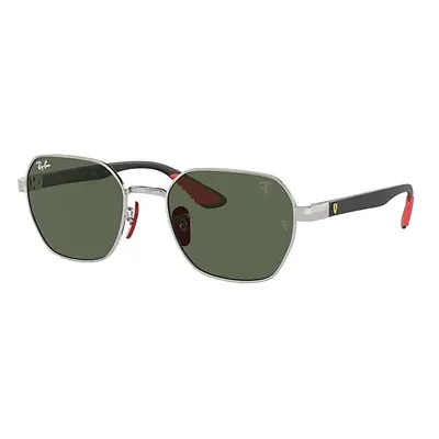 Ray-Ban Sunglasses Unisex Rb3794m Scuderia Ferrari Collection - Black Frame Green Lenses 54-20