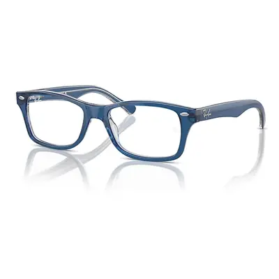 Ray-Ban Eyeglasses Children Rb1531 Optics Kids - Top Dark Blue & Brown & Light Grey Frame Clear 