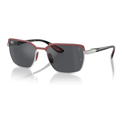 Ray-Ban Sunglasses Unisex Rb3743m Scuderia Ferrari Collection - Black Frame Grey Lenses 58-19