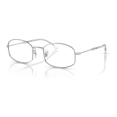 Ray-Ban Eyeglasses Unisex Rb6510 Optics - Silver Frame Clear Lenses Polarized 50-20