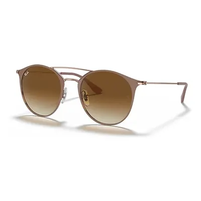 Ray-Ban Sunglasses Unisex Rb3546 - Beige On Copper Frame Brown Lenses 52-20