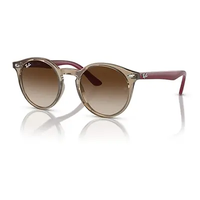 Ray-Ban Sunglasses Children Rb9064s Kids - Red Frame Brown Lenses 44-19