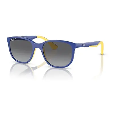 Ray-Ban Sunglasses Children Rb9078s Kids Bio-based - Light Blue On Yellow Frame Grey Lenses Pola