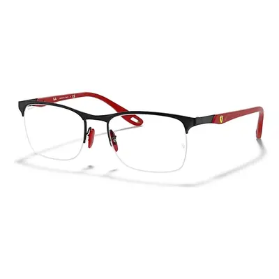 Ray-Ban Eyeglasses Man Rb8416m Scuderia Ferrari Collection - Red Frame Clear Lenses 54-18