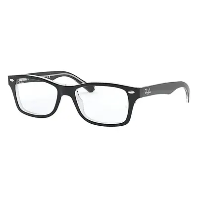 Ray-Ban Eyeglasses Children Rb1531 Optics Kids - Black Frame Clear Lenses 48-16