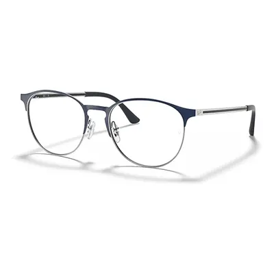 Ray-Ban Eyeglasses Unisex Rb6375 Optics - Gunmetal Frame Clear Lenses Polarized 51-18