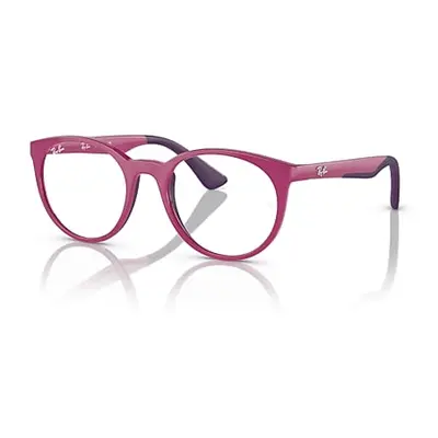 Ray-Ban Eyeglasses Children Rb1628 Optics Kids Bio-based - Fuchsia On Violet Frame Clear Lenses 