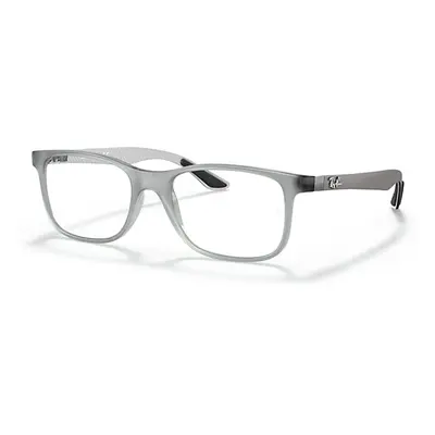 Ray-Ban Eyeglasses Unisex Rb8903 Optics - Grey Frame Clear Lenses Polarized 55-18