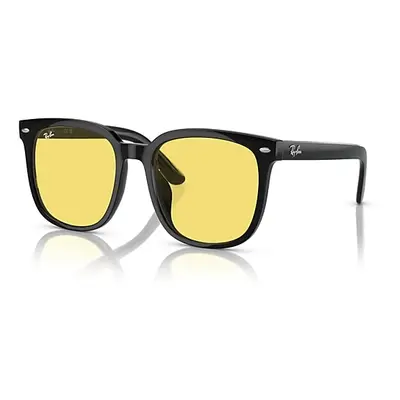 Ray-Ban Sunglasses Unisex Rb4401d - Black Frame Yellow Lenses 57-20