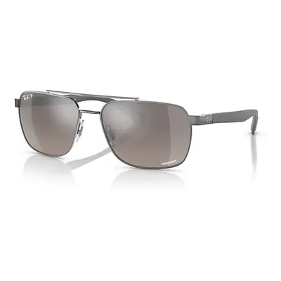 Ray-Ban Sunglasses Man Rb3701 - Grey Frame Grey Lenses Polarized 59-17