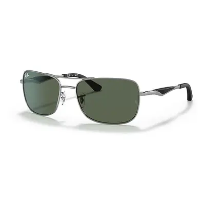 Ray-Ban Sunglasses Man Rb3515 - Gunmetal Frame Green Lenses 61-17