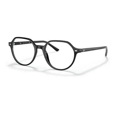 Ray-Ban Eyeglasses Unisex Thalia Optics - Shiny Black Frame Clear Lenses Polarized 51-18