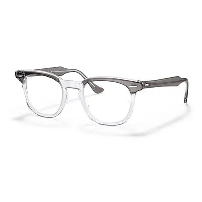 Ray-Ban Eyeglasses Unisex Hawkeye Optics - Grey On Transparent Frame Clear Lenses Polarized 50-2